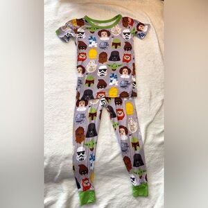 Little Sleepies “Star Wars Legends of the Galaxy” bamboo pajama set, size 2T